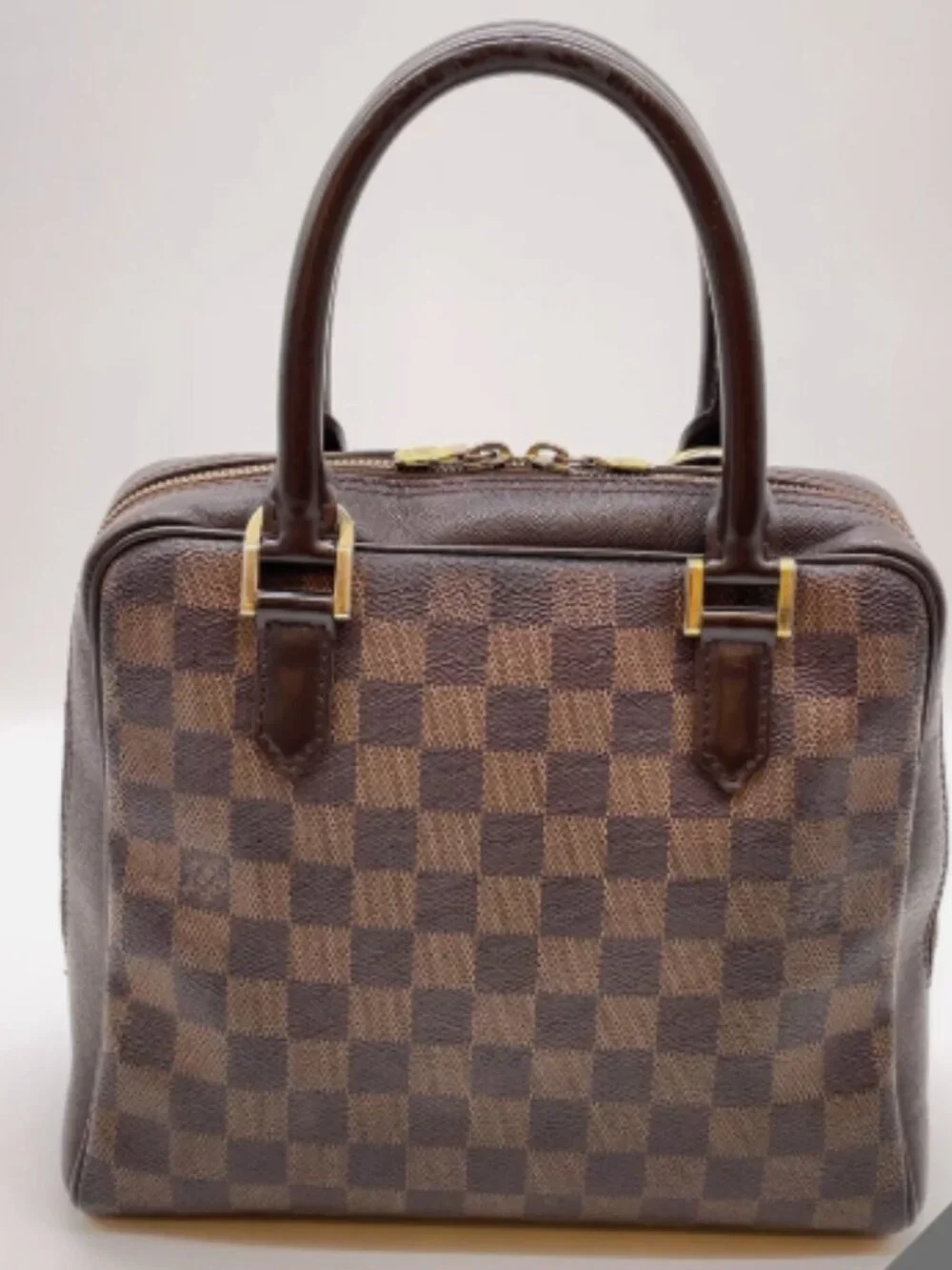 Louis Vuitton Damier Ebene Brera Hand Bag – N51150 – Made in France